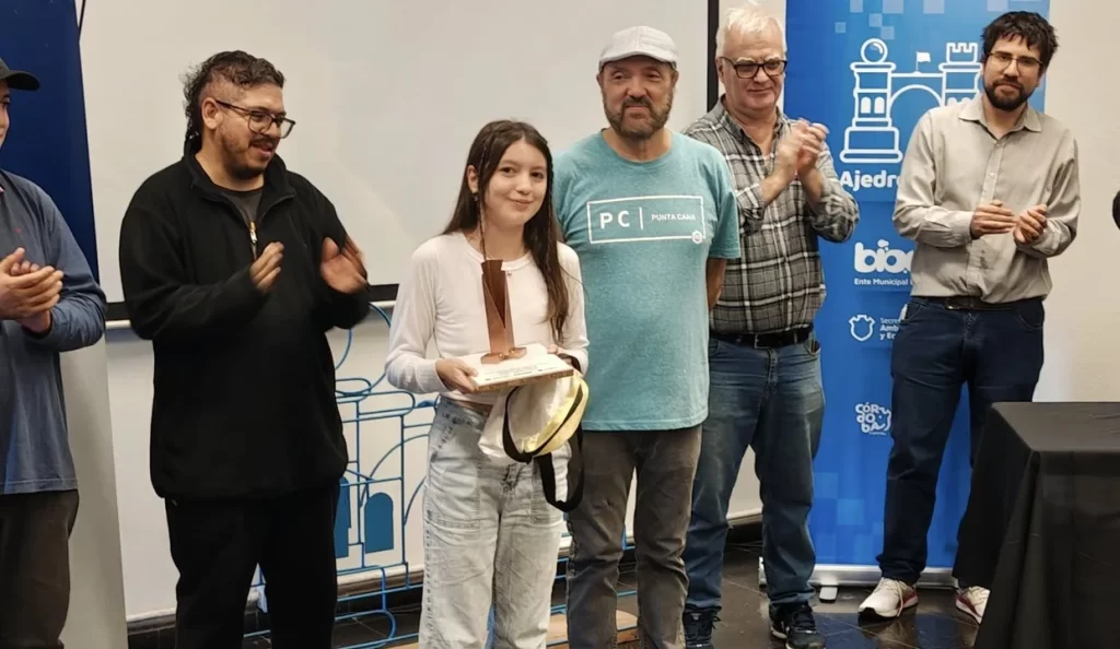 Oriana Tobares Dilascio es la nueva reina del ajedrez cordobés