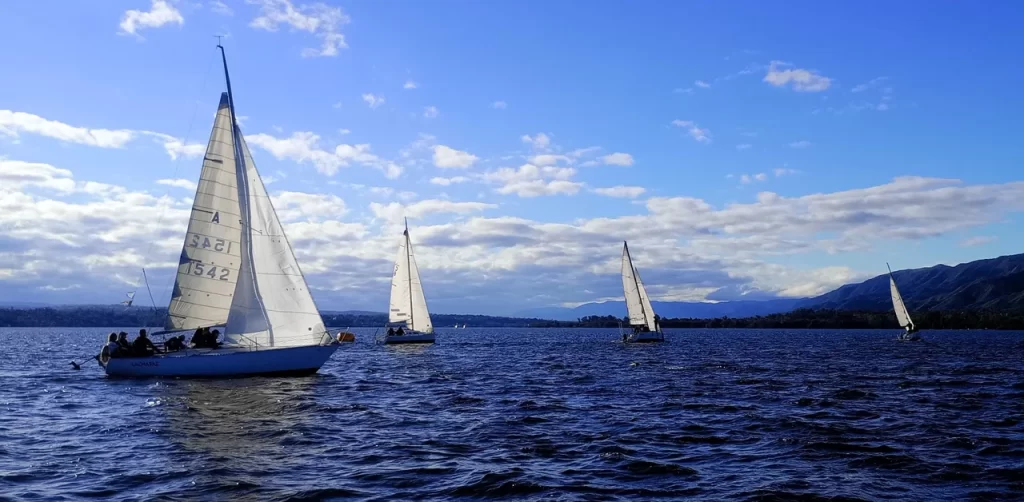 Evento y Regata en el lago San Roque