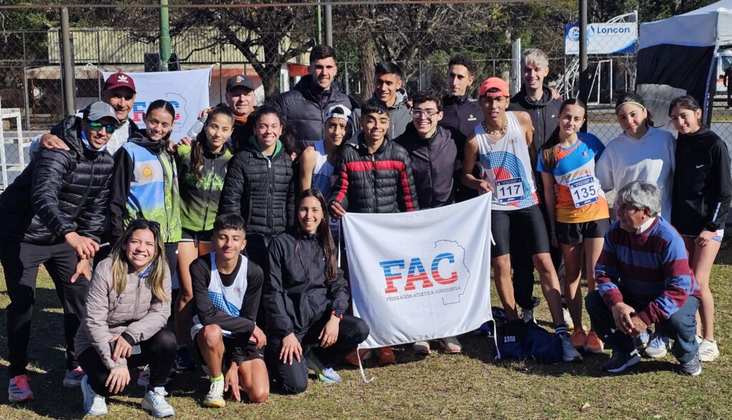 Córdoba fue tercera en el medallero del Campeonato Nacional de Cross
