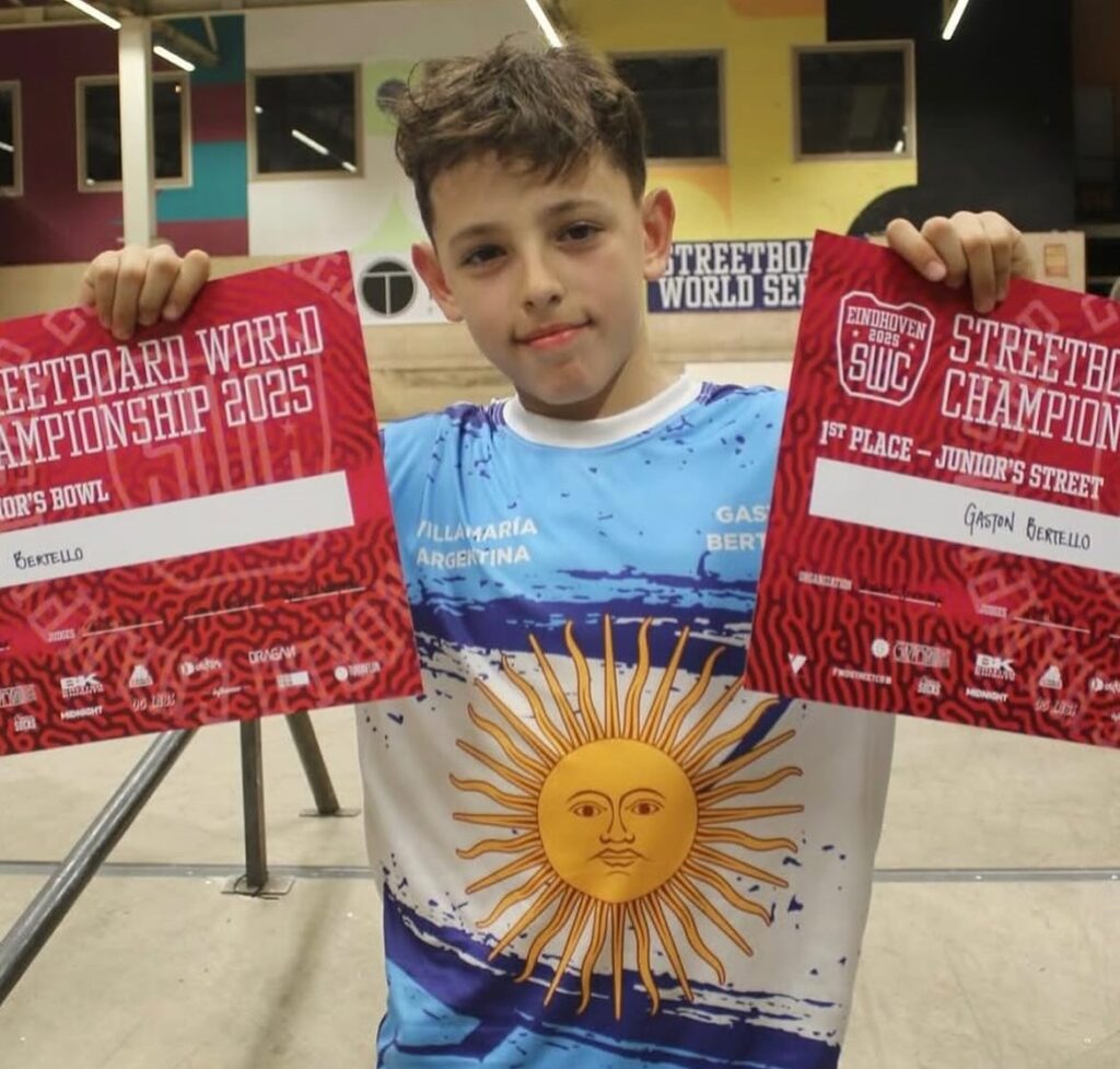 Gastón Bertello Bicampeón del Mundo