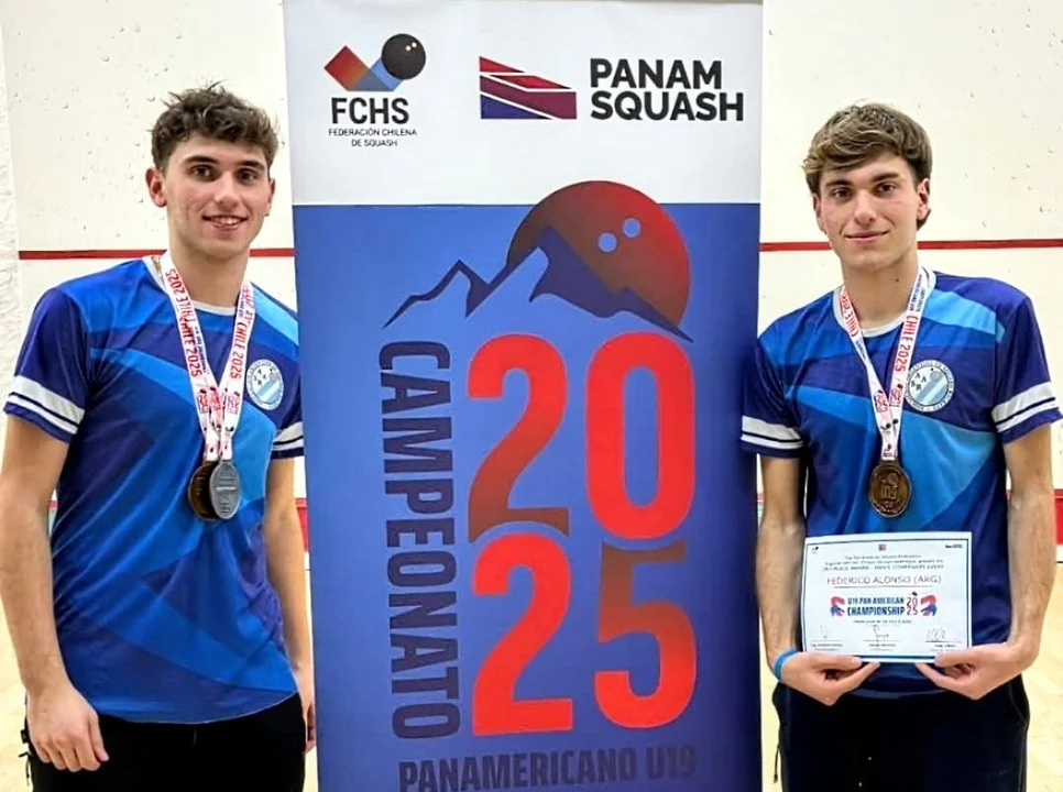 Excelente actuación argentina en el Panamericano de Squash con talento cordobés