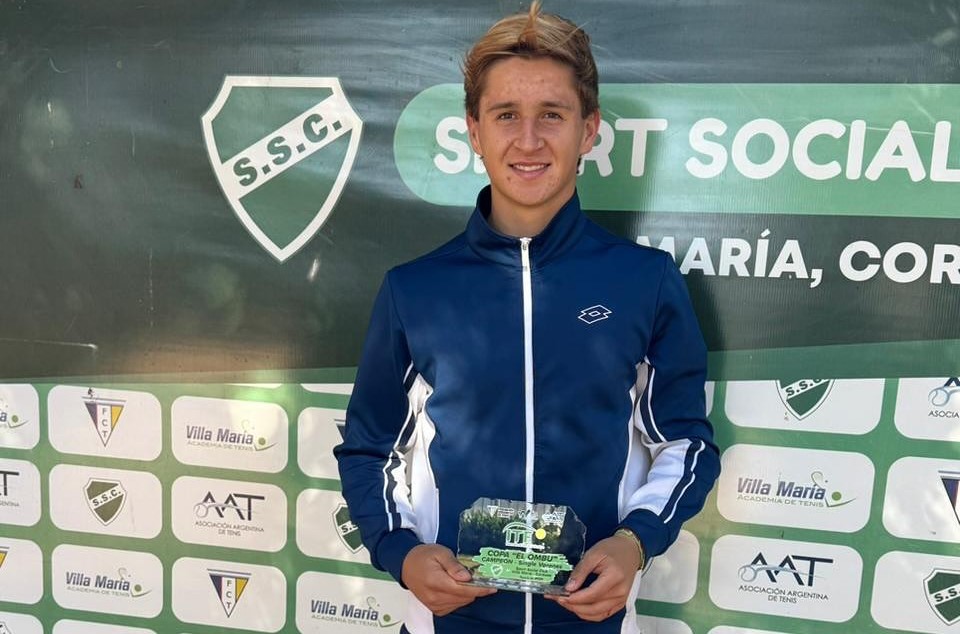 Exitosa «Copa Ombú» de tenis en Villa María