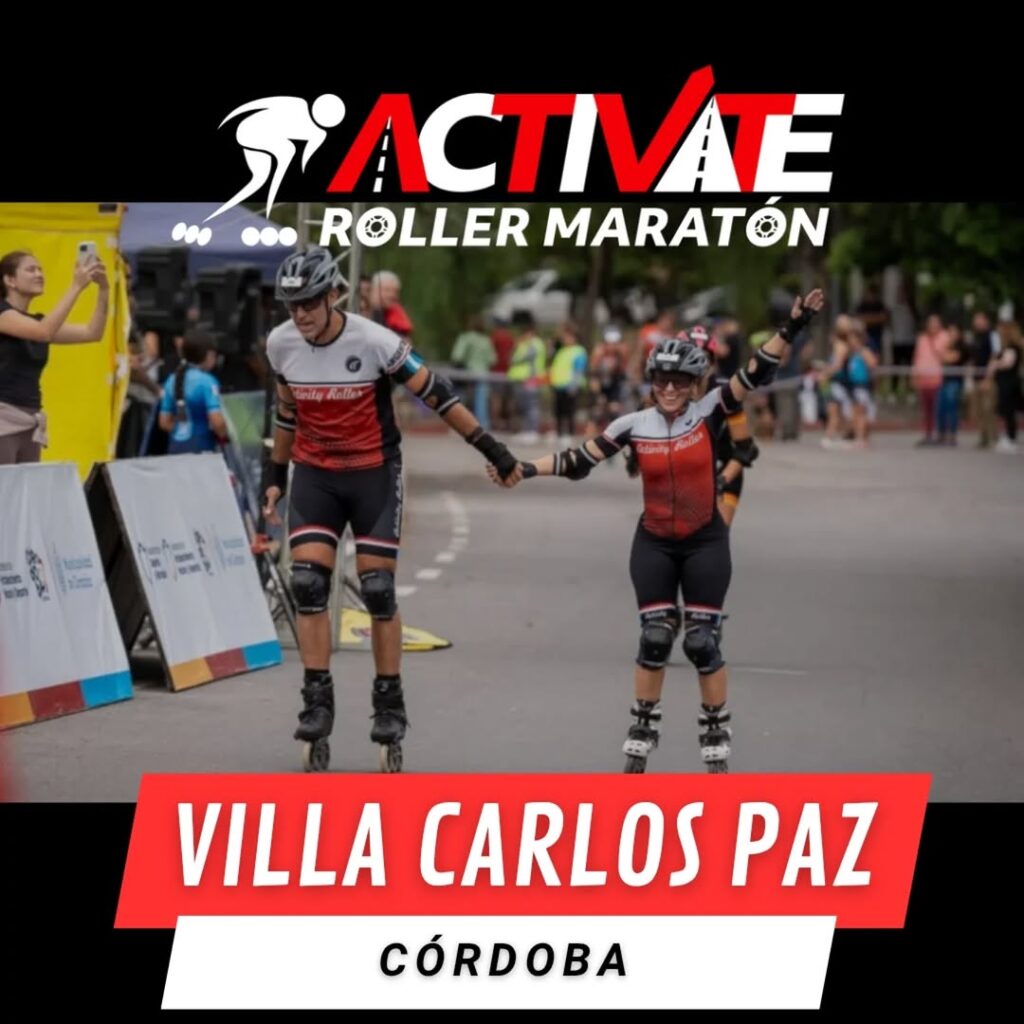 Roller Maratón: la carrera tendrá su recorrido por la Costanera de Villa Carlos Paz