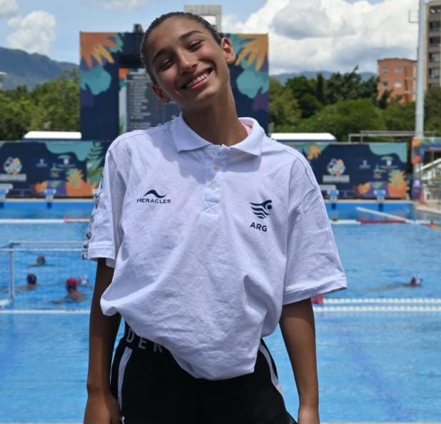 Sol Sánchez fue convocada a la selección nacional Sub15 de Waterpolo
