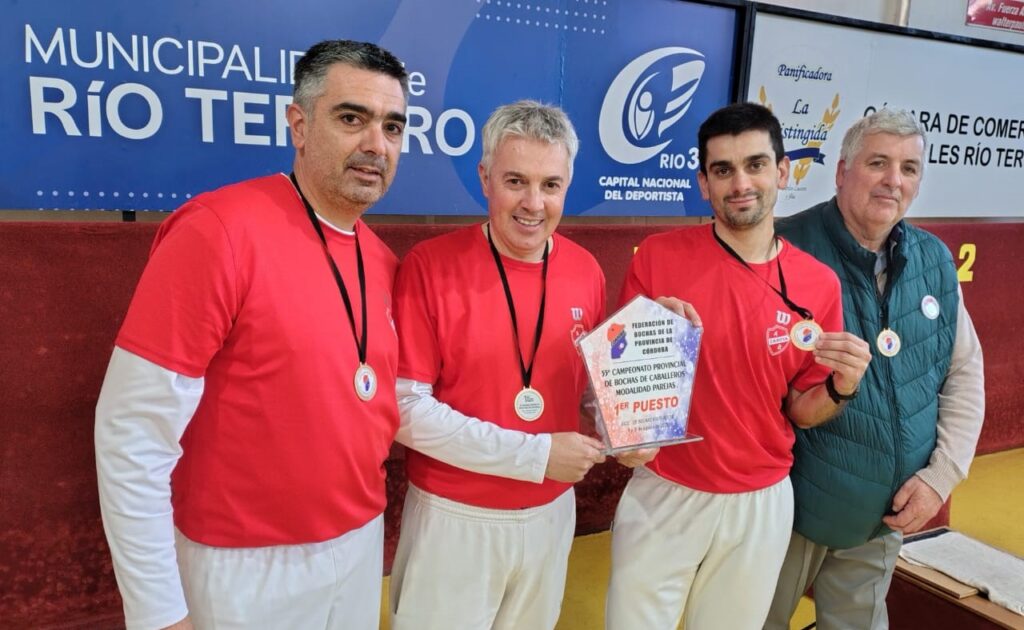 55º Provincial de Bochas: La Asociación Caroya se quedó con el título de Campeón