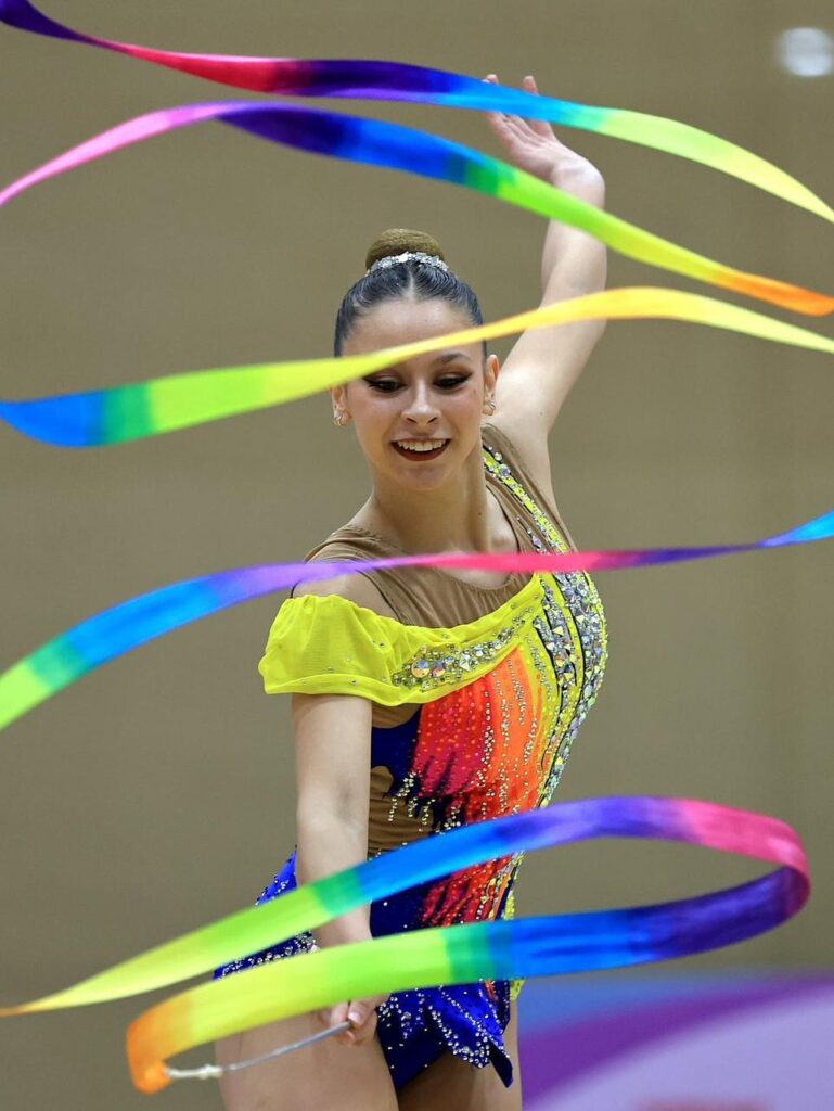 Agostina Vargas Re, única gimnasta individual nacional en el Mundial de Brasil