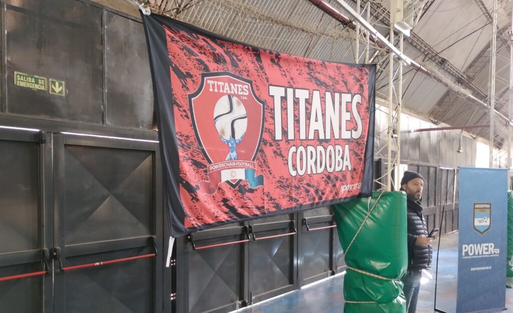 La Liga Nacional de Powerchair Football se jugó en el Polideportivo General Paz