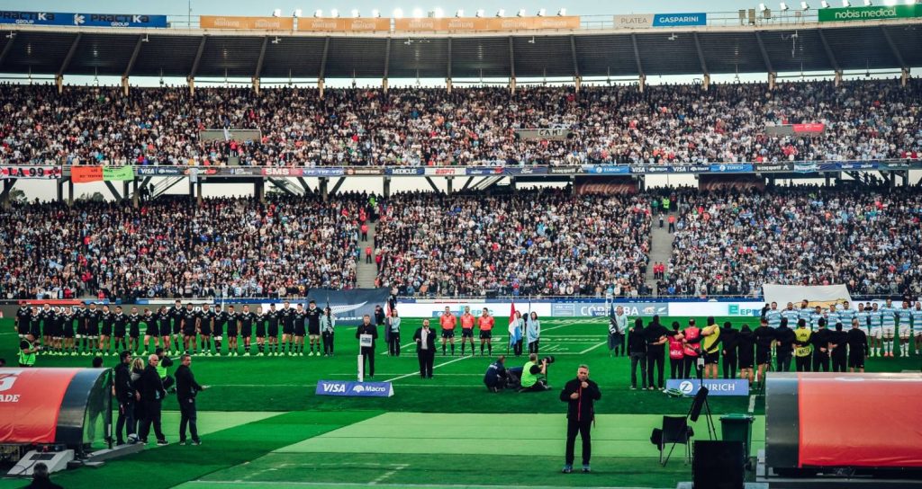 Pumas-All Blacks: Récord sudamericano de asistencia a un partido de rugby en el Kempes