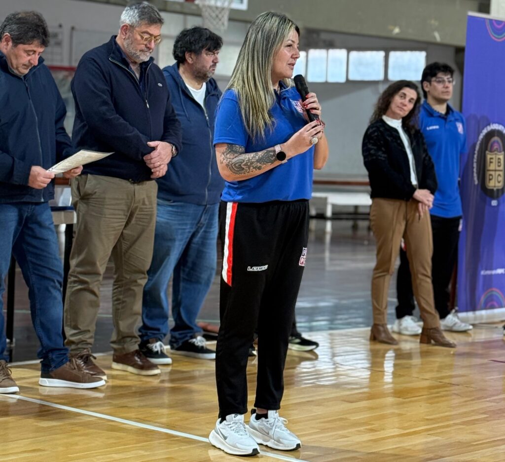 Encuentro de Básquet para Ciegos en el Club Sarmiento de Leones
