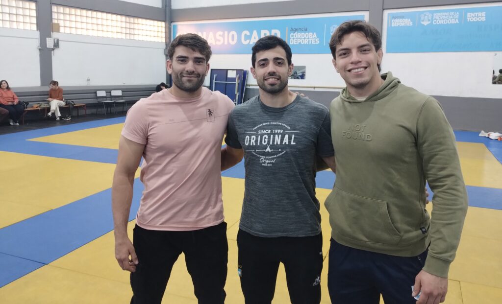Los judocas Tovagliari, Sosa y Gil viajan a Europa pensando en Los Ángeles 2028