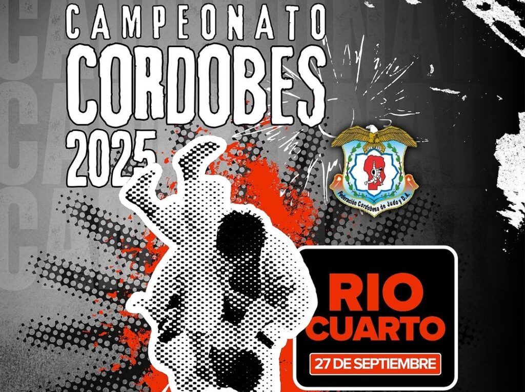 Se viene el Campeonato de Judo Cordobés en Río Cuarto