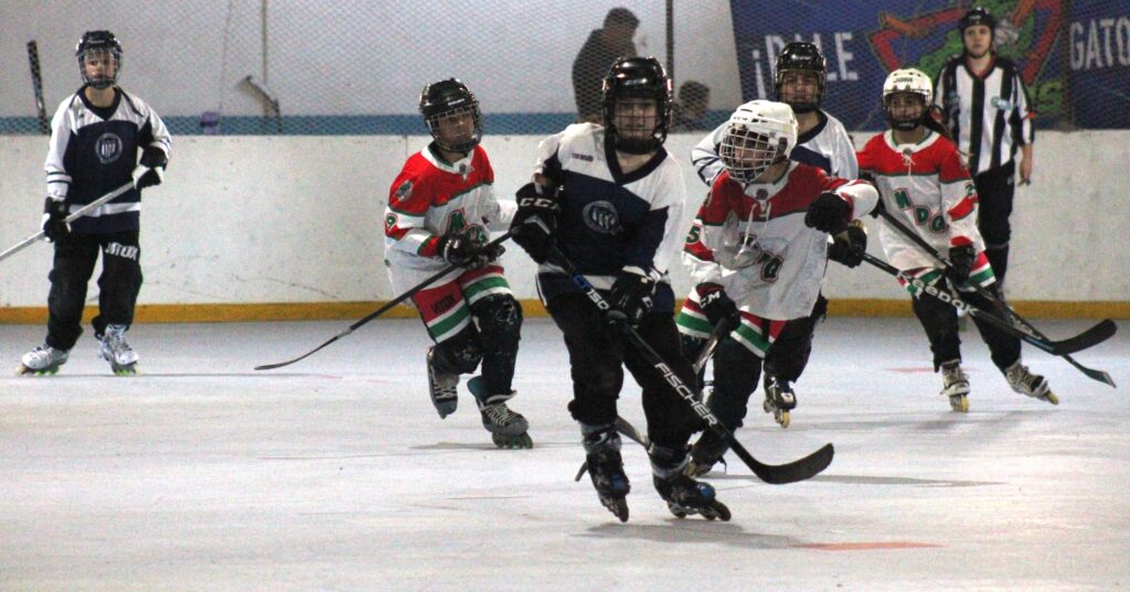 Villa Allende vivió la Liha Inline Hockey Kids 2025