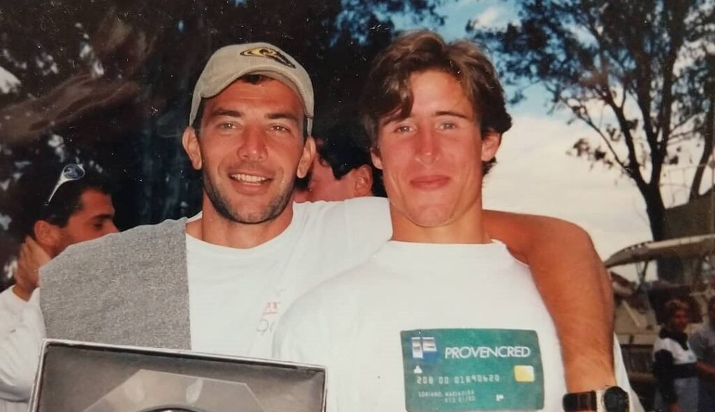 Hace 32 años Mariano Reutemann era Campeón Mundial de Windsurf Junior