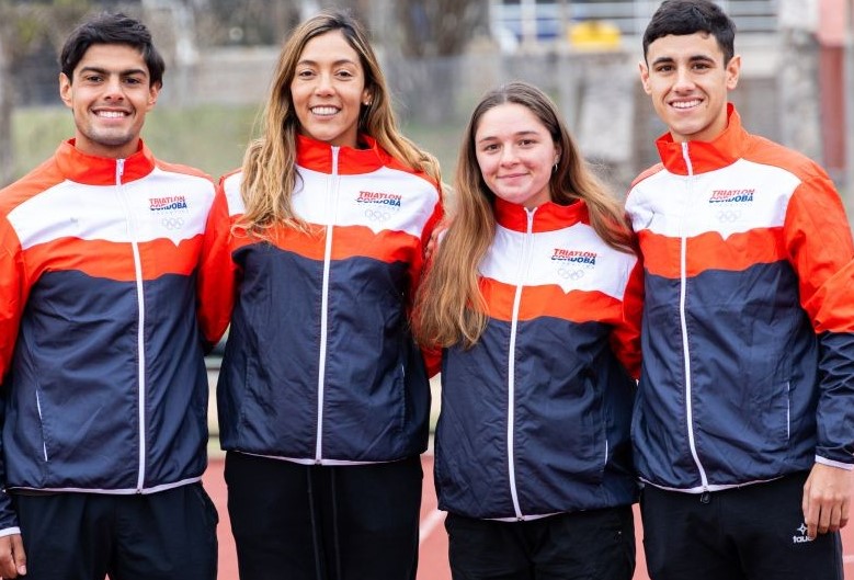 La selección cordobesa de Triatlón para los Juegos Argentinos de Alto Rendimiento