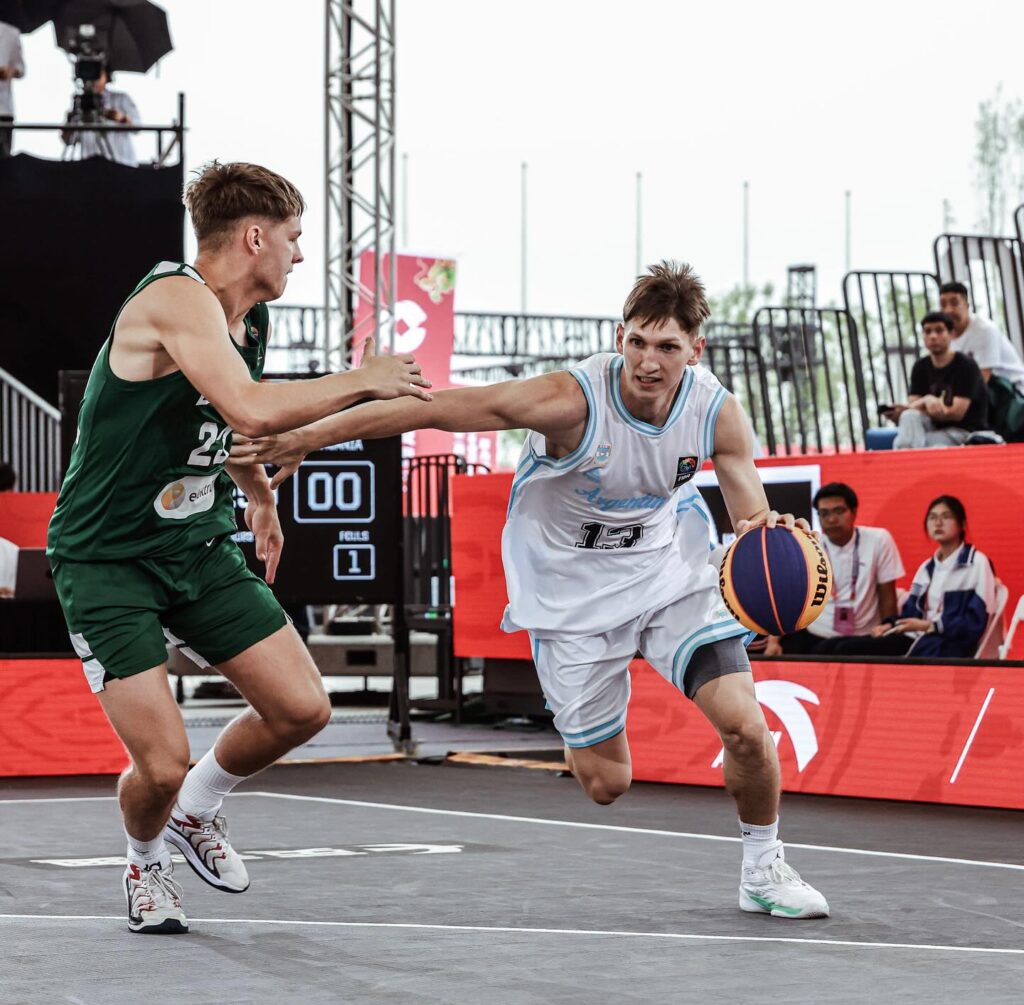 Copa del Mundo Básquetbol 3×3: Con el cordobés Frontera, Argentina Top 8