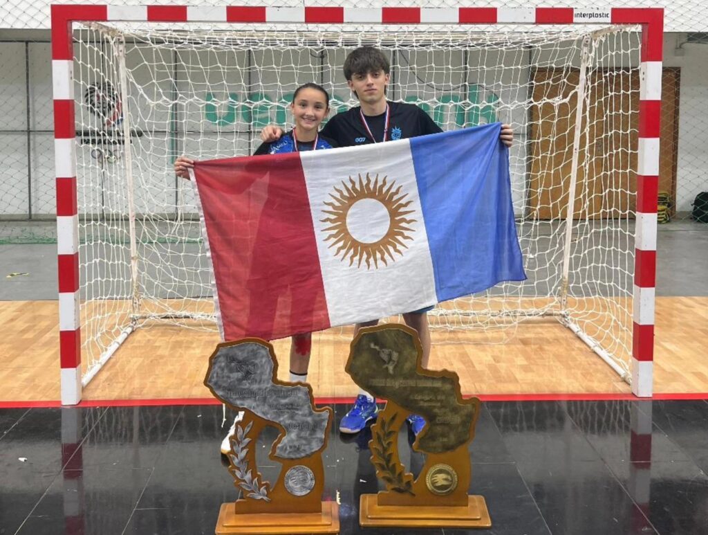 Orgullo cordobés en el Sur-Centro América de Handball 2025