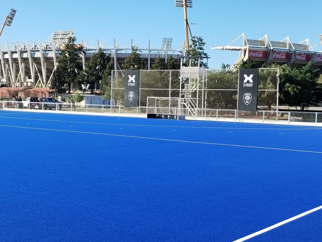 Todo listo en el estadio Soledad García para recibir a Las Leonas