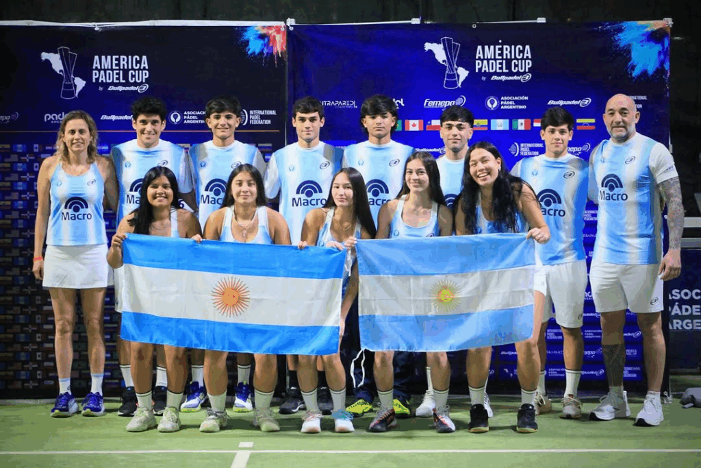 Argentina clasificó a la final de la América Pádel Cup y se enfrentará a Brasil