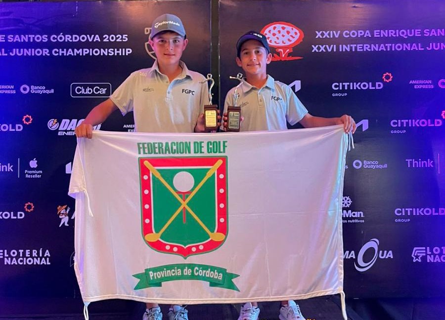 Destacados resultados de jugadores de la Federación de Golf en Guayaquil