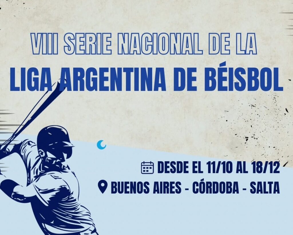 La Liga Argentina de Beisbol comienza con la participación de Arias y Falcons