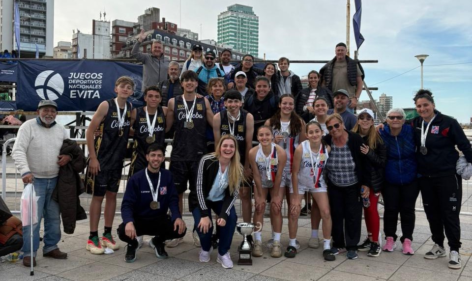 El Básquetbol de Córdoba en la cima de los Juegos Nacionales Evita 2025