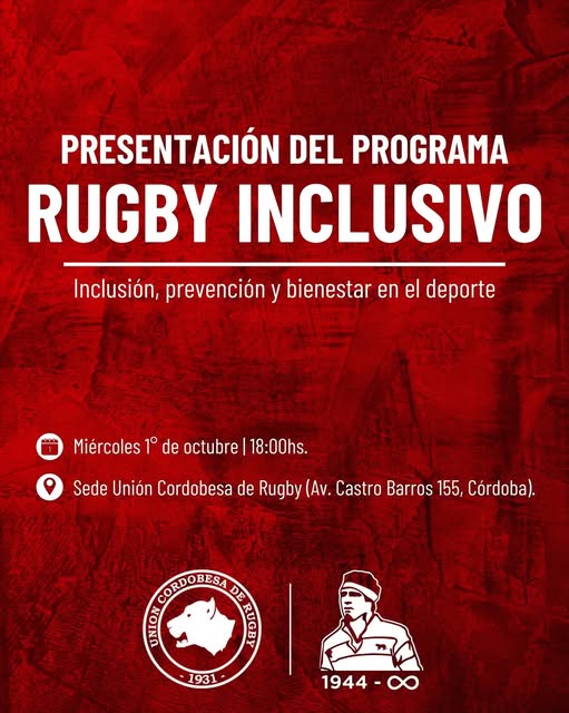 Comenzó el programa Rugby Inclusivo