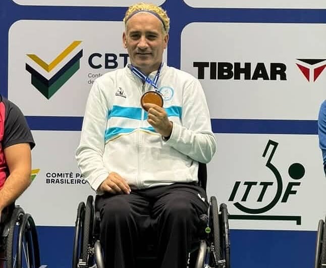 Guillermo Bustamente fue medalla de bronce en Brasil