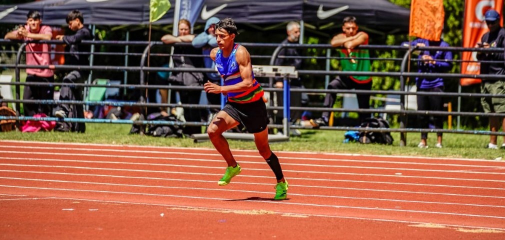Milo Boero representó a Córdoba en la Copa Nacional de Clubes Mayores de Atletismo