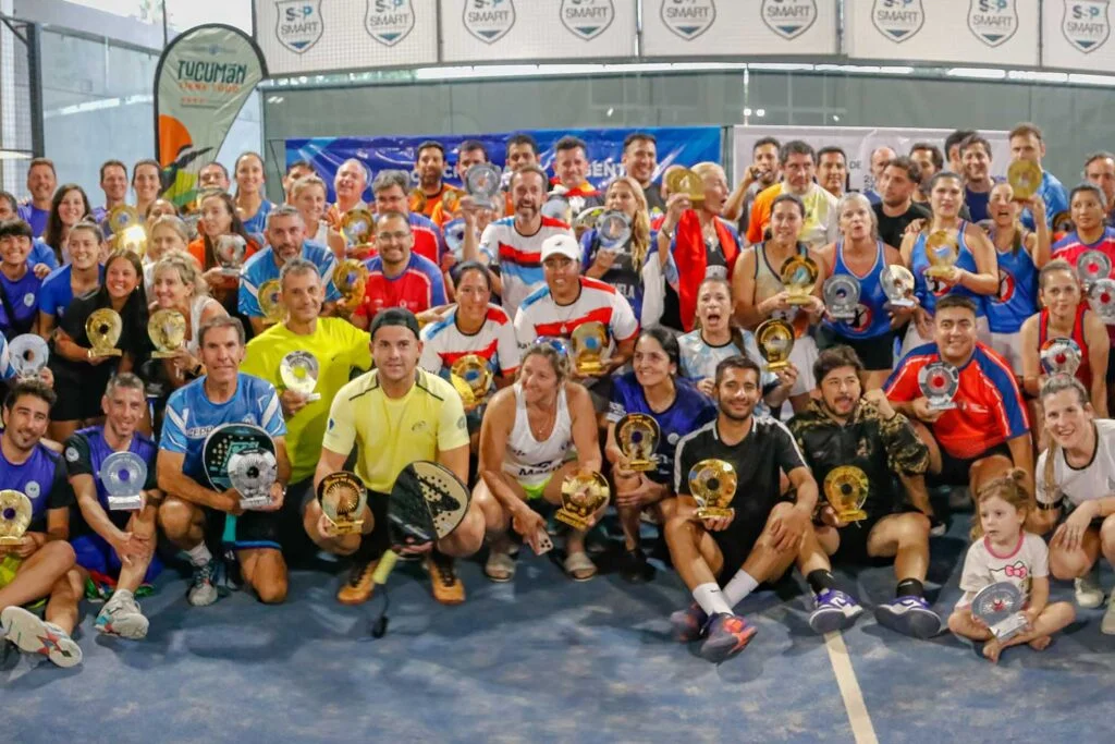 Torneo Argentino Seniors Amateur de Padel con triunfos cordobeses