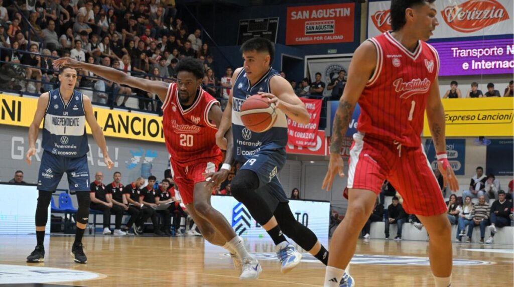 Independiente le ganó a Instituto en su debut de la temporada en la LNB