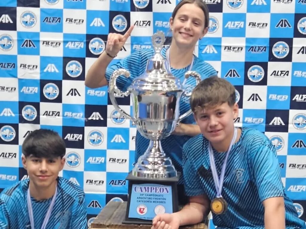 Córdoba se quedó con el 34° Campeonato Argentino de Menores en Frontón