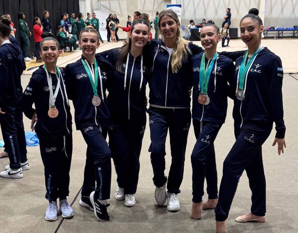El Sudamericano de Gimnasia Rítmica tuvo presencia destacada de atletas cordobesas