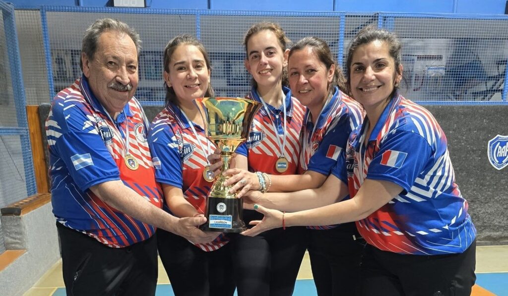 Argentino de Bochas Femenino: Córdoba Campeón en Tercetos