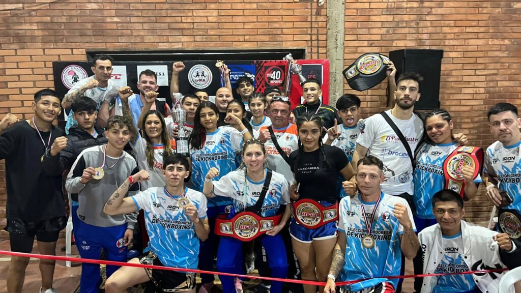 Resultados de los cordobeses en el Torneo Internacional de Kickboxing en Asunción