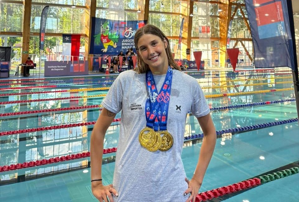 Francesca Rossi brilla en los Juegos Binacionales de Integración Andina Maule 2025