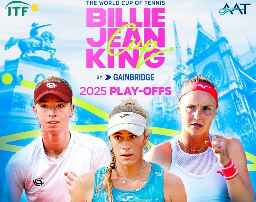 Actividades de la Federación Cordobesa de Tenis acompañando la Billie Jean King Cup