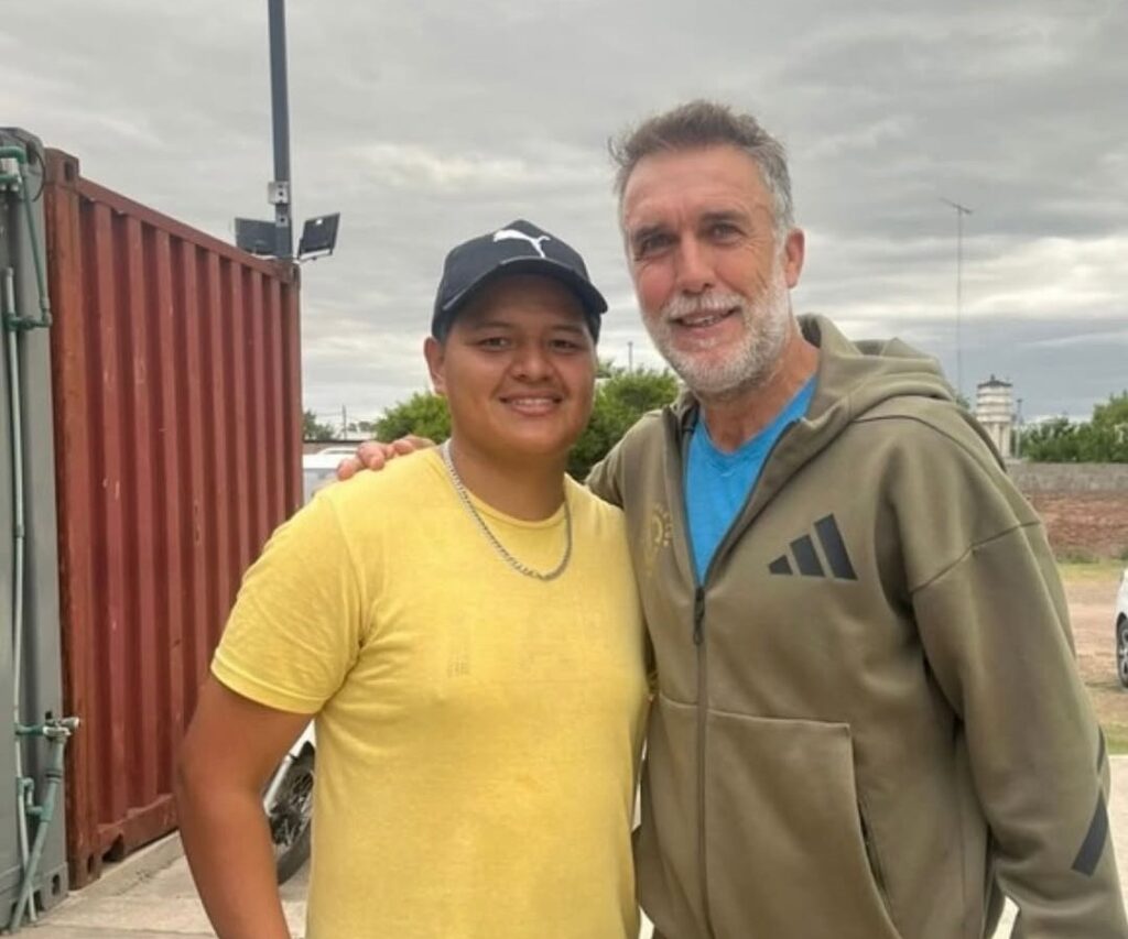 Gabriel Batistuta y su costumbre de visitar Alta Gracia