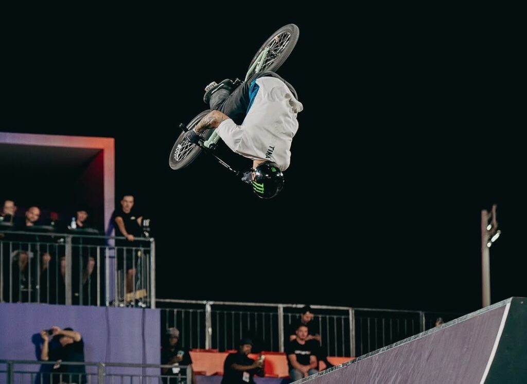 «Maligno” Torres finalizó séptimo en el Mundial de BMX Freestyle de Arabia Saudita