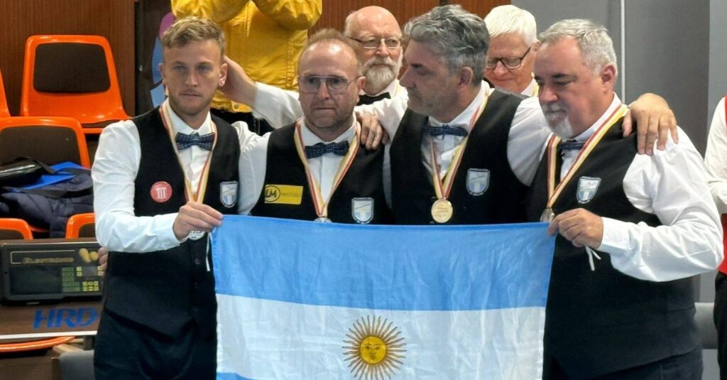 Argentina Subcampeón Mundial de 5 Quillas con los cordobeses Oliva y Menghi