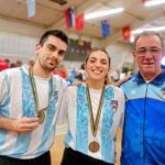 Bochas: en Francia, medalla de Bronce en Tiro de Precisión Mixto para Guadalupe Serantes y Nicolás Pretto