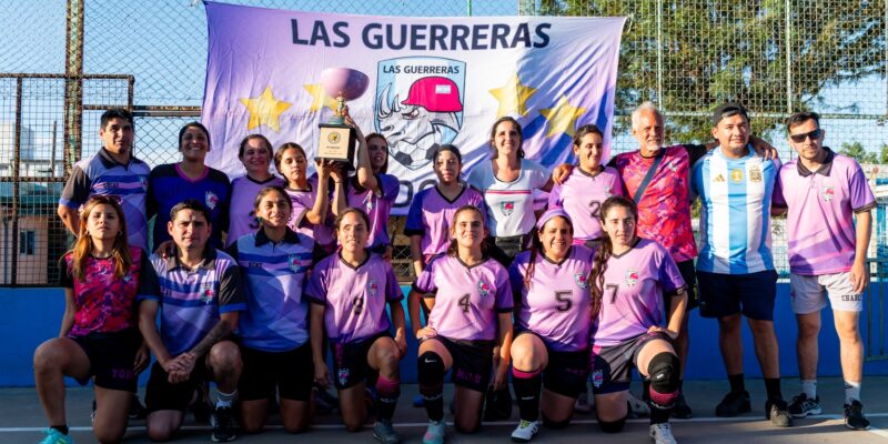 Por sexta vez consecutiva las Guerreras del Club Municipalidad se consagraron campeonas nacionales de Fútbol Femenino para Ciegas