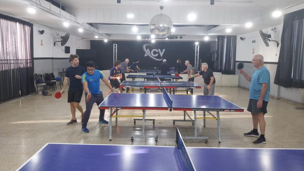 Torneo de Tenis de Mesa en el ACV con importantes premios