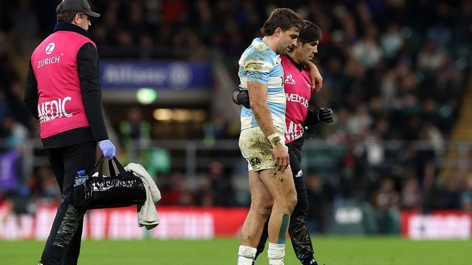 La decisión de Juanchi Mallía tras lesionarse en Los Pumas frente a Inglaterra