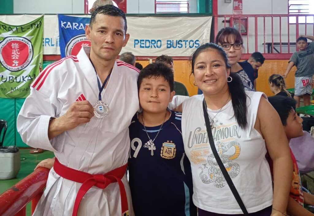 Juan Matías Díaz: se retiró el referente del Para-Karate