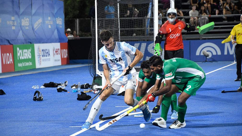 Pro League: Los Leones derrotaron a Pakistán con un gol del cordobés Tomás Domene