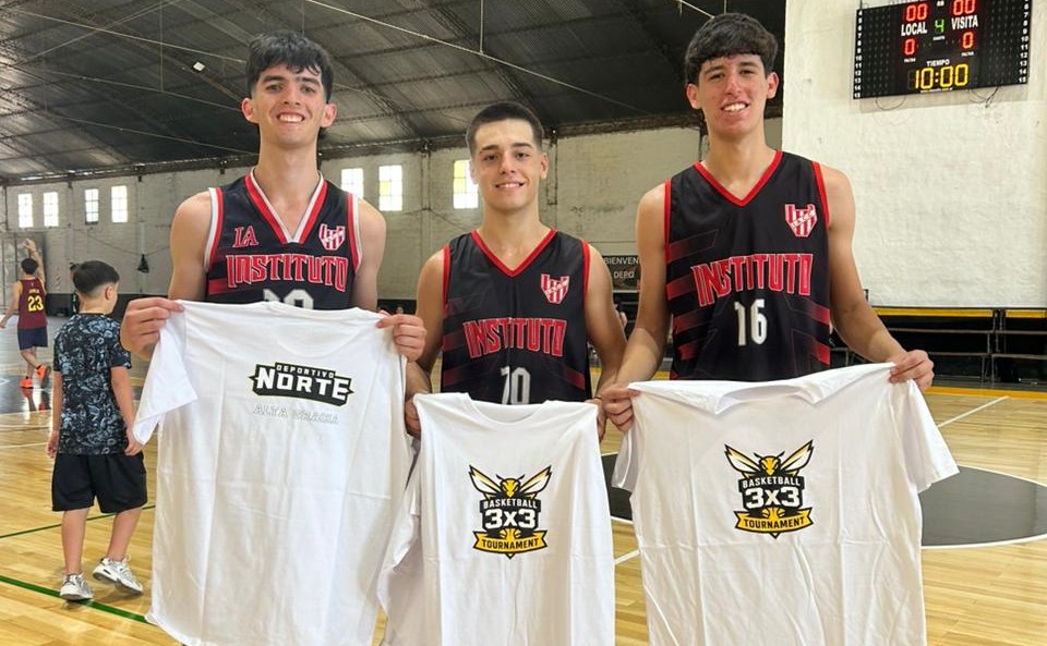 Con un clima de camaradería y deporte se realizó el 3×3 de Básquet en el Deportivo Norte de Alta Gracia