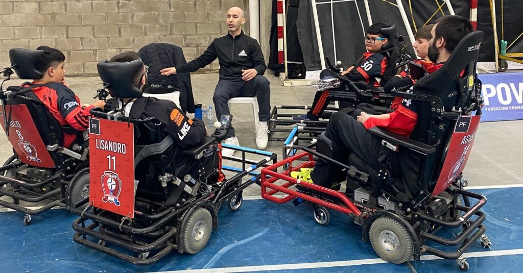 Los Titanes de Córdoba juegan la Copa Argentina 2025 de Powerchair Football