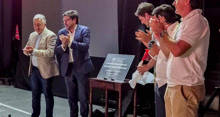 Jockey Club Córdoba inauguró su nuevo Polideportivo cubierto