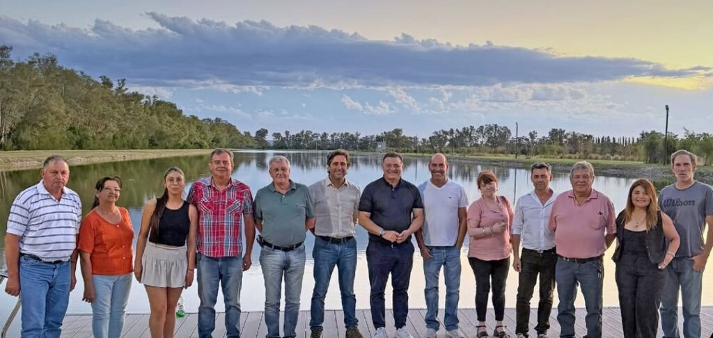 El presidente de la Agencia Córdoba Turismo visitó el Lago Ahumada