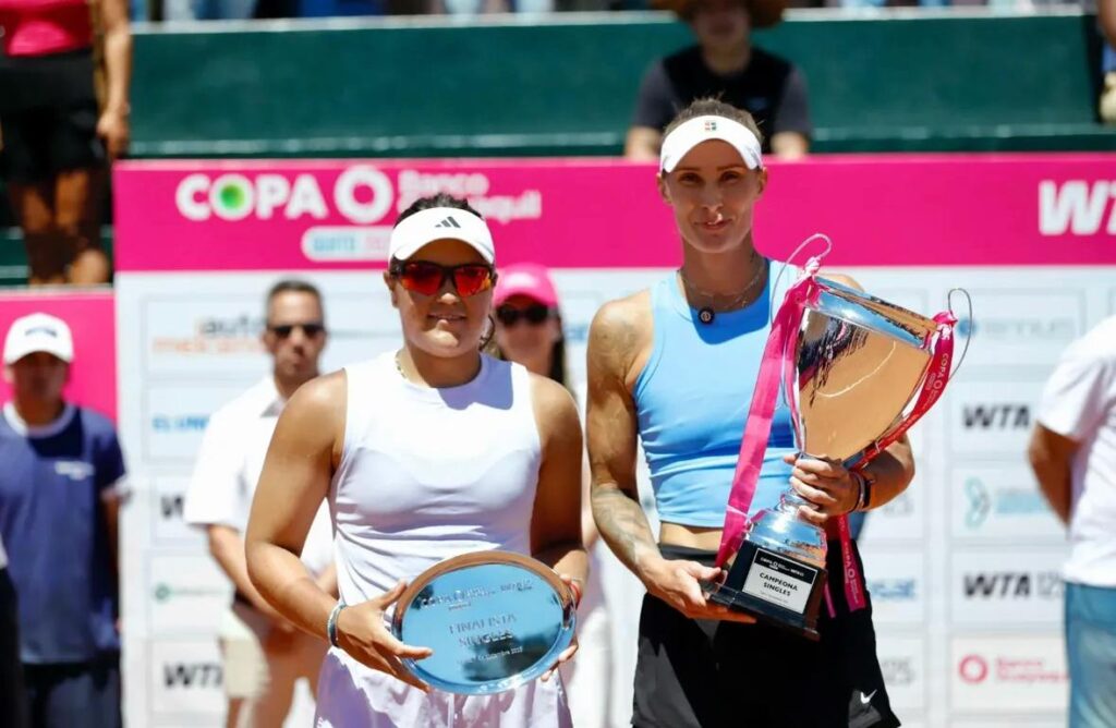 Luisina Giovannini perdió la final de Quito, pero ascenderá 55 puestos en el ranking WTA